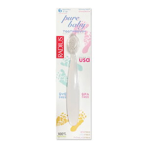RADIUS �x�r�[�p���u���V �E���g���\�t�g ���f�B�A�X Pure Baby Ultra Soft Toothbrush �ΏہF6�����ȏ�y�����񂹏��i�z�y���킹�Ĕ��������z