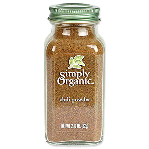 Simply Organic Chili Powder 2.89oz(82g) Vv[I[KjbN Ath V[YjO~bNX82g `pE_[ I[KjbN r[K L@ CO čy񂹏izy킹Ĕz