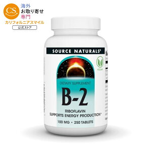 �\�[�X�i�`�������Y �r�^�~��B2 100mg 250�� Source Naturals Vitamin B-2 100 mg 250 Tablet �y�����񂹏��i�z�y���킹�Ĕ��������z