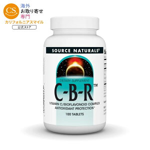 �\�[�X�i�`�������Y C-B-R 100�� Source Naturals C-B-R�E100 Tablet �y�����񂹏��i�z�y���킹�Ĕ��������z
