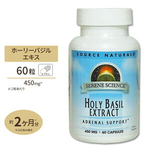 \[Xi`Y z[[oWGLX 450mg 60 Source Naturals Holy Basil Extract 450mg 60Capsulesy񂹏izy킹Ĕz