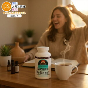 \[Xi`Y }OlVErXOVl[g ^ubg SOURCE NATURALS Magnesium Bis-Glycinate 120 Tablet y񂹏izy킹Ĕz