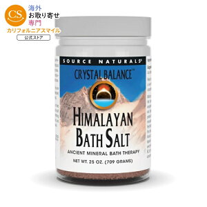 �\�[�X�i�`�������Y �N���X�^���o�����X �q�}�������o�X�\���g 708g Source Naturals Crystal Balance�EHimalayan Bath Salt 25 oz. Crystals �y�����񂹏��i�z�y���킹�Ĕ��������z