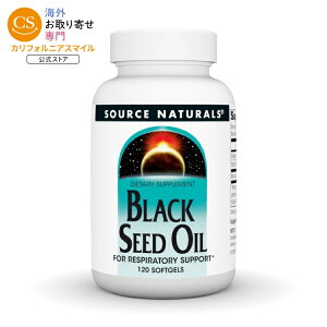�\�[�X�i�`�������Y �u���b�N�V�[�h�I�C�� 500mg 120�\�t�g�W�F�� Source Naturals Black Seed Oil 500 mg 120 Softgel �y�����񂹏��i�z�y���킹�Ĕ��������z