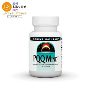 �\�[�X�i�`�������Y PQQ�}�C���h 30�� Source Naturals PQQ Mind�E30 Tablet �y�����񂹏��i�z�y���킹�Ĕ��������z