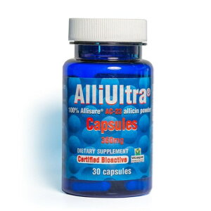 アリマックス ニュートラシューティカルズ アリウルトラ 360mg 30カプセル ALLIMAX NUTRACEUTICALS AlliUltra 360 mg 30 CAPSULE 【お取り寄せ商品】