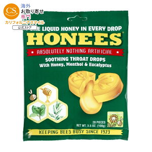 �n�j�[�Y �n�j�[�����\�[�� �̂ǈ� 20�� HONEES Honey Menthol Bag 20 LOZENGE �y�����񂹏��i�z
