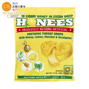 �n�j�[�Y �n�j�[�����������\�[�� �̂ǈ� 20�� HONEES Honey Lemon Menthol Bag 20 LOZENGE �y�����񂹏��i�z