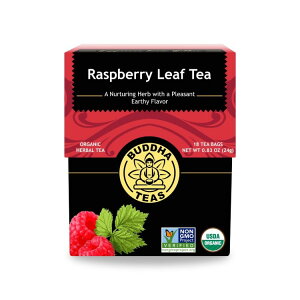 ub_eB[ I[KjbN Yx[[teB[ 18obO BUDDHA TEAS Organic Raspberry Leaf Tea 18 BAG y񂹏iz