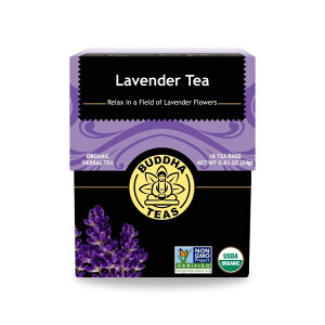 ブッダティー オーガニック ラベンダーティー 18バッグ BUDDHA TEAS Organic Lavender Tea 18 BAG 【お取り寄せ商品】