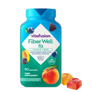 r^t[W t@Co[EF tBbg 90O~ VITAFUSION GOODNESS Fiber Well Fit 90 GUMMY y񂹏iz