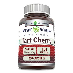 A[WOj[gV A[WOtH[~Y ^[g`F[ 7000mg 200JvZ AMAZING NUTRITION Amazing Formulas Tart Cherry 7000 mg 200 CAPSULE y񂹏iz