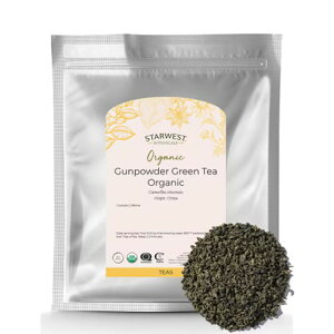 X^[EGXg{^jJY KpE_[O[eB[ I[KjbN 453g STARWEST BOTANICALS Tea Gunpowder Green Organic 1 LB y񂹏iz