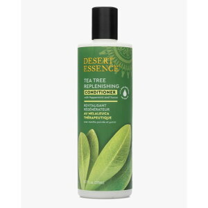 デザートエッセンス デイリーリプレニッシングコンディショナー ティーツリー&ホホバオイル 340g DESERT ESSENCE Daily Replenishing Conditioner w/ Tea Tree and Jojoba Oil 12 OUNCE 【お取り寄せ商品】