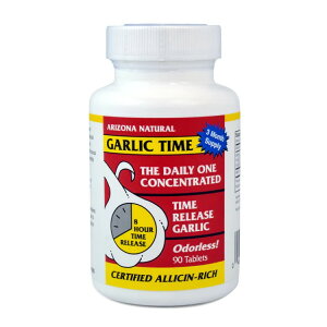アリゾナナチュラルプロダクツ ガーリックタイム タイムリリース 90カプセル ARIZONA NATURAL PRODUCTS Garlic Time Time Release 90 CAPSULE 【お取り寄せ商品】
