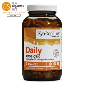 �L���[���b�N �L���[�h�t�B���X �ϔM�v���o�C�I�e�B�N�X 360�J�v�Z�� KYOLIC Kyo-Dophilus (Heat Stable Probiotic) 360 CAPSULE �y�����񂹏��i�z