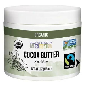 I[JVA sA RRAo^[ 113g AURA CACIA Pure Cocoa Butter 4 OUNCE y񂹏iz