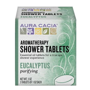 I[JVA V[^ubg st@CO [Jv^X 3pbN AURA CACIA Shower Tablets Purifying Eucalyptus 3 PKT y񂹏iz