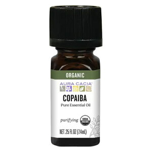 I[JVA I[KjbNGbZVIC RpCo 7g AURA CACIA Copaiba Certified Organic. 0.25 OUNCE y񂹏iz