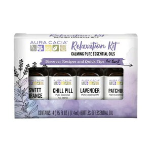 yXߋő勉MAX1040~OFFN[|zI[JVA fBXJo[N[[VLbg 7g AURA CACIA Discover Relaxation Kit 0.25 OUNCE y񂹏iz