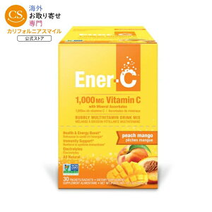 �y�|�C���gUP��18��-30���z�G�iC �s�[�`�}���S�[ 30�p�b�N ENER-C Ener-C Peach Mango Packets 30 PKT �y�����񂹏��i�z