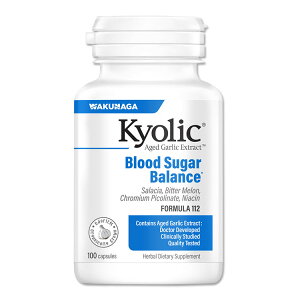 L[bN njjNGLX ubhVK[oX 100 JvZ WAKUNAGAiNiKj Kyolic Aged Garlic Extract Blood Sugar Balance 100tablets Wakunagay񂹏izy킹Ĕz
