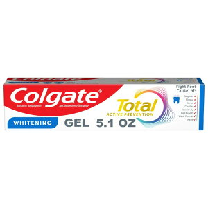 yAJEH}[gizRQ[g g[^ ANeBu vxV zCgjO WF  5.1IX Colgate Total Active Prevention Gel Toothpaste, 5.1 oz y񂹏izy