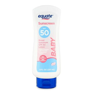 �G�N�G�[�g �x�r�[ �u���[�h�X�y�N�g���� ���Ă��~�߃��[�V���� SPF50 237ml Equate Baby Broad Spectrum Sunscreen Lotion, SPF 50, 8 fl oz �y�����񂹏��i�z
