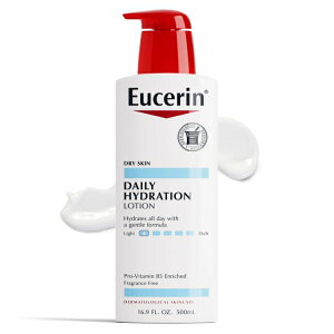 yAJEH}[giz[Z fC[nCh[V {fB[V p vr^~B5z  500ml Eucerin Daily Hydration Body Lotion for Dry Skin with Provitamin B5, 16.9 fl oz y