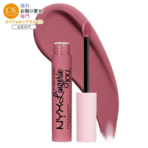 NYX �v���t�F�b�V���i�� ���C�N�A�b�v ���b�v�����W�F���[ XXL �X���[�X�}�b�g ���L�b�h���b�v�X�e�B�b�N �}�b�N�X�A�E�g NYX Professional Makeup Lip Lingerie XXL Smooth Matte Liquid Lipstick, Maxx Out �y�����