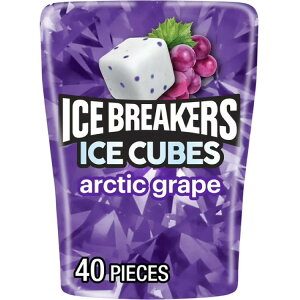 yAJEH}[gizACXu[J[Y ACXL[u A[NeBbNO[v VK[t[K 40 92g Ice Breakers Ice Cubes Arctic Grape Flavored Sugar Free Chewing Gum y񂹏i