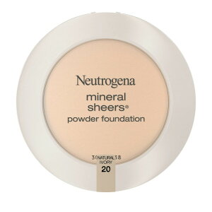 yAJEH}[gizj[gW[i ~lVA[Y pE_[t@f[V i`AC{[ 20 9.6g Neutrogena Mineral Sheers Powder Foundation, Natural Ivory 20,.34 oz y񂹏