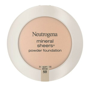 yAJEH}[gizj[gW[i ~lVA[Y pE_[t@f[V \tgx[W 50 9.6g Neutrogena Mineral Sheers Powder Foundation, Soft Beige 50,.34 oz y񂹏izy