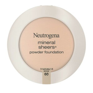 yAJEH}[gizj[gW[i ~lVA[Y pE_[t@f[V i`x[W 60 9.6g Neutrogena Mineral Sheers Powder Foundation, Natural Beige 60,.34 oz y񂹏i