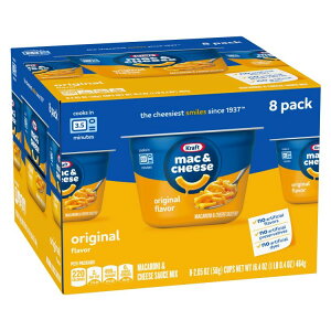 �N���t�g �}�J���j���`�[�Y �I���W�i���t���[�o�[ 8�J�b�v Kraft Mac and Cheese Original Flavor 8 Cups �y�����񂹏��i�z