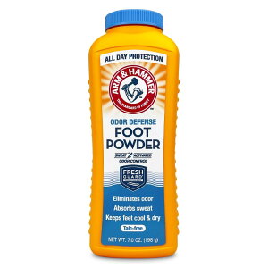 yXߋő勉MAX1040~OFFN[|zyAJEH}[gizA[n}[ tbVZg Ih[fBtFX tbgpE_[ 198g Arm & Hammer Fresh Scent Odor Defense Foot Powder, 7 oz 