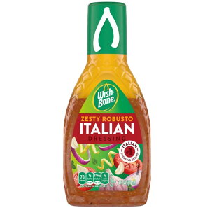 �E�B�b�V���{�[�� �[�X�e�B ���u�X�g �C�^���A�� �T���_�h���b�V���O 237mL Wish-Bone Zesty Robusto Italian Salad Dressing, 8 fl. oz. �y�����񂹏��i�z