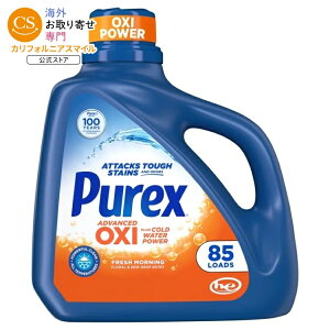 �s�����b�N�X �A�h�o���X�h�I�L�V �j�I�C�΍� 3.8L 85�� Purex Advanced Oxi with Odor Fighter, 128 fl oz, 85 loads �y�����񂹏��i�z