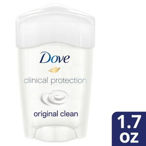yAJEH}[giz_ NjJveNV fIhg IWi N[ 48g Dove Clinical Protection Deodorant Original Clean, 1.7 oz y񂹏izy킹Ĕz