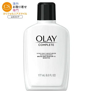 �I���C �R���v���[�g �t�F�C�V�������C�X�`�����C�U�[ �q�����p SPF15�z�� 177mL Olay Skin Care Complete Daily Facial Moisturizer SPF 15 Sun Protection, 6 oz �y�����񂹏��i�z