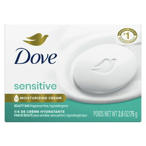 yAJEH}[giz_ r[eB[ o[\[v qp Eh 75g Dove Beauty Bar Soap Sensitive Skin Fragrance Free and Hypoallergenic 2.6 oz y񂹏izy킹Ĕ