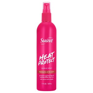 �X�A�[�u �q�[�g�v���e�N�g�X�v���[ ��325mL Suave Heat Protect Spray, Lightweight, Reduces Blow Dry Time, Protects Up to 450°F, 11 FL OZ �y�����񂹏��i�z