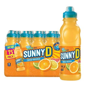 yAJEH}[gizTj[D ^W[ IWi IWW[X hN 333ml 15{ SUNNYD Tangy Original Orange Juice Drink, 15 Count, 11.3 fl oz Bottles y񂹏izy킹Ĕ