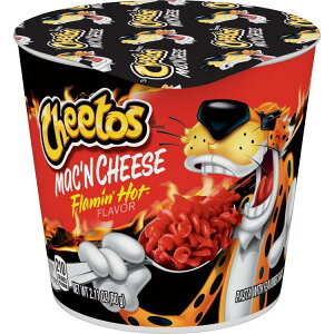 �`�[�g�X �t���[�~���z�b�g �}�J���j���`�[�Y �p�X�^ �t���[�o�[�\�[�X�t�� 60g Cheetos Flamin' Hot Mac'N Cheese Pasta with Flavored Sauce, 2.11 oz Cup �y�����񂹏��i�z