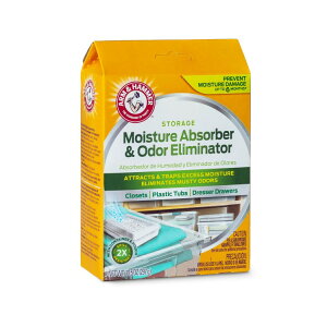 yAJEH}[gizA[n}[ Xg[WpCz 297g Arm & Hammer Storage Moisture Absorber and Odor Eliminator, 10.5 oz. y񂹏izy킹Ĕz