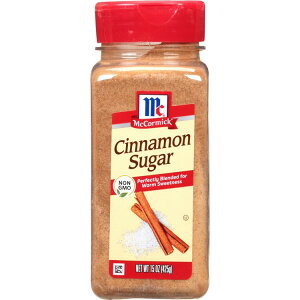 �}�R�[�~�b�N �V�i�����V���K�[ 425g McCormick Non-GMO Kosher Cinnamon Sugar, 15.0 oz Bottle �y�����񂹏��i�z
