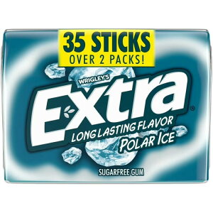 yAJEH}[gizGNXg |[[ACX VK[t[K 35{ KpbN Extra Polar Ice Back To School Sugar Free Chewing Gum - 35 Stick Mega Pack y񂹏iz