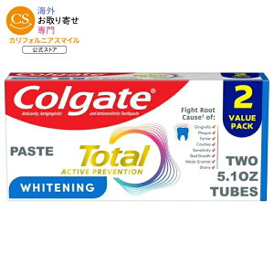 �y�N���X�g&�R���Q�[�g���킹�����N�[�|����10��-31���z�R���Q�[�g �g�[�^�� �A�N�e�B�u�v���x���V���� ���݂����� �~���g 145g 2�{�Z�b�g Colgate Total Active Prevention Whitening Toothpaste, Mint, 2 Pack, 5.