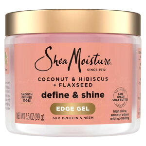 �V�A���C�X�`���[ �R�R�i�b�c���n�C�r�X�J�X �G�b�W�W�F�� ��99g SheaMoisture Define & Shine Edge Gel + Flaxseed Holds and Controls Edges3.5 oz �y�����񂹏��i�z