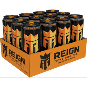 yAJEH}[gizC g[^{fBt[G GiW[hN IWh[VN 473ml 12 Reign Total Body Fuel Energy Drink, Orange Dreamsicle, 16 fl oz 12 Cans y񂹏iz